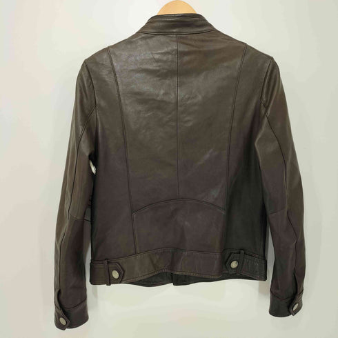 トミーヒルフィガー TOMMY HILFIGER 本革シングルライダースジャケット レディース import:XL