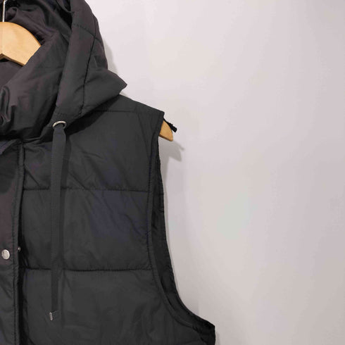 HK WORKS LONDON フード付き中綿ベスト レディース import:L