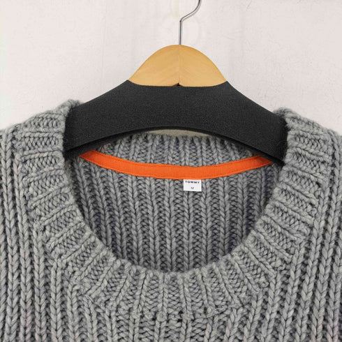 トミー TOMMY アルパカ混 クルーネックニット レディース import:M
