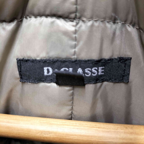 ドゥ クラッセ Do CLASSE ショート丈 スタンドカラーダウンジャケット レディース JPN:L