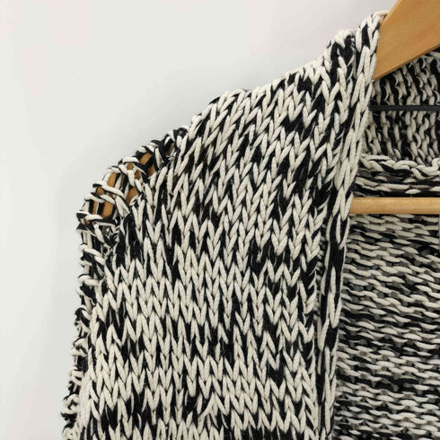 ザラ ZARA ローゲージショールカラーニットカーディガン レディース JPN:M
