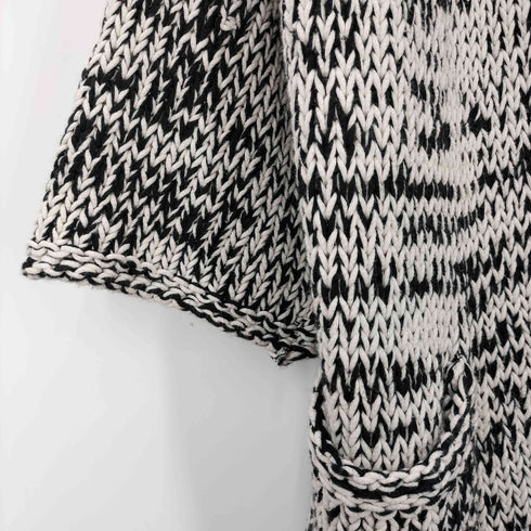 ザラ ZARA ローゲージショールカラーニットカーディガン レディース JPN:M