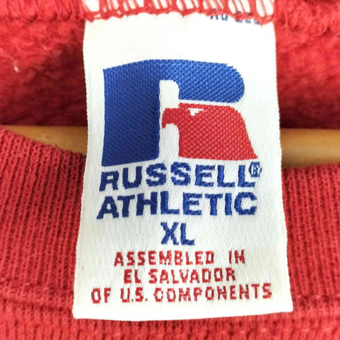 ラッセルアスレチック RUSSELL ATHLETIC 90-00s 前V ブランクスウェット メンズ import:XL