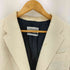 イヴサンローラン Yves Saint Laurent rive gauche MADE IN FRANCE コットンウールナイロン デザイン2Bテーラードジャケット レディース EUR:40