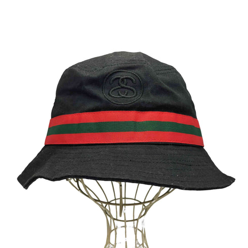 ステューシー Stussy SS LINK BAND BACKET HAT SSリンク バケットハット メンズ S/M