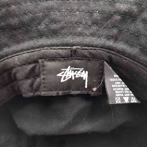 ステューシー Stussy SS LINK BAND BACKET HAT SSリンク バケットハット メンズ S/M