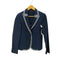 トミーヒルフィガー TOMMY HILFIGER パイピングデザインテーラードジャケット レディース US:8