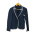 トミーヒルフィガー TOMMY HILFIGER パイピングデザインテーラードジャケット レディース US:8