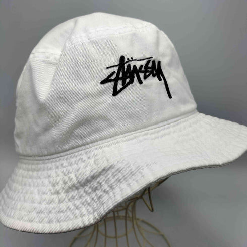 ステューシー Stussy CAPZ Stock Logo Embroidery Bucket Hat メンズ S/M