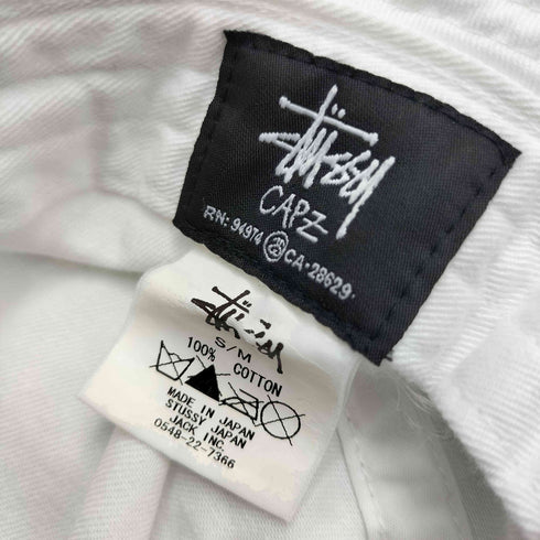 ステューシー Stussy CAPZ Stock Logo Embroidery Bucket Hat メンズ S/M