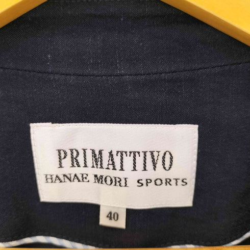 ハナエモリ HANAE MORI PRIMATTIVO HANAE MORI SPORT リネンレーヨン1Bテーラードジャケット レディース JPN:40