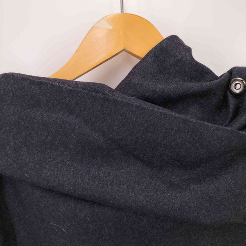 Aakasha カシミヤ混Aライン変形ケープ レディース JPN:XL