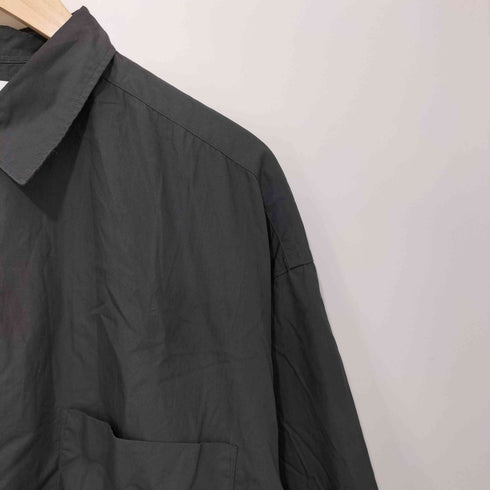 グラフペーパー Graphpaper 2022SS Broad L/S Oversized Regular Collar Shirt メンズ FREE
