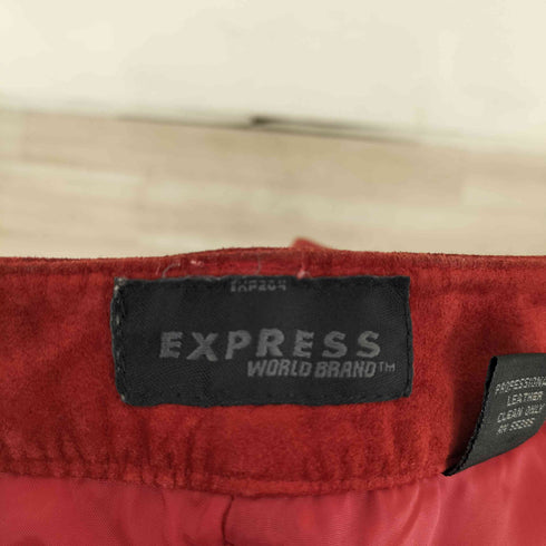 エクスプレス EXPRESS レザ-パンツ レディース 3/4