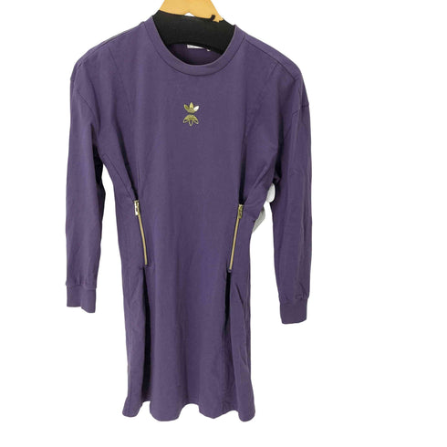アディダスオリジナルス adidas Originals フロントジップデザイン L/S ワンピース レディース import:XS