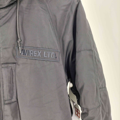 アヴィレックス AVIREX HB HOODIE JKT N-3B 型 ミリタリー フーデット フライトジャケット メンズ import:XL