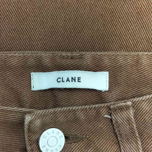 クラネ CLANE ショートベルボトムデニム レディース JPN:1