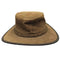 BARMAH HATS USA製 FOLDABLE SUEDE LEATHER HAT スウェードレザー イントレチャートライン ハット メンズ LARGE