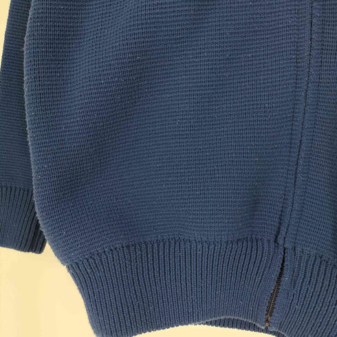 claudio pandiani ロゴワッペン ニット ジップアップパーカー メンズ import:S