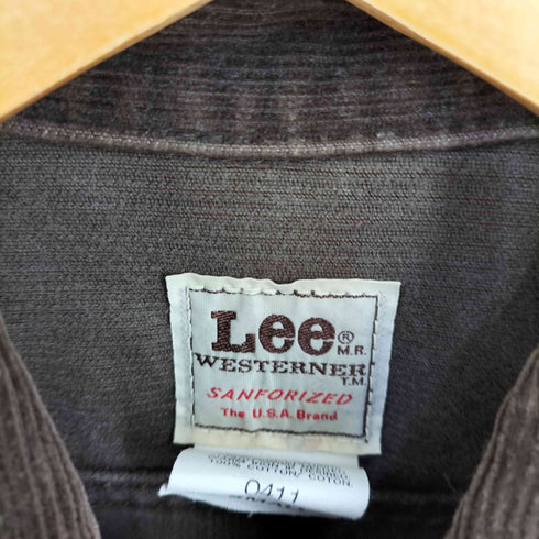 リー Lee コーデュロイ トラッカージャケット WESTERNER メンズ import:XS