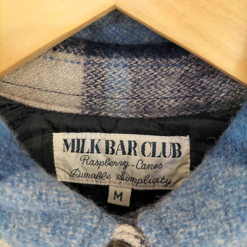 MILK BAR CLUB チェック ヘビネルシャツジャケット レディース JPN:M