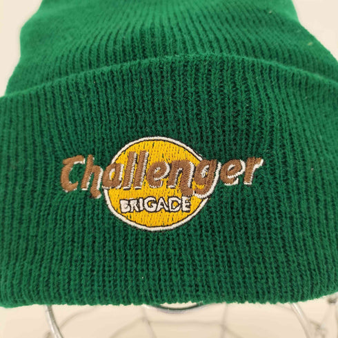 チャレンジャー CHALLENGER MUD LOGO KNIT CAP メンズ
