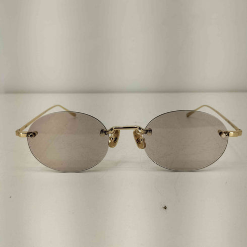 エーディーエスアール A.D.S.R. MALUMA 02 リムレスオーバルグラス メンズ