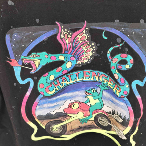 チャレンジャー CHALLENGER BANDANA FROG TEE Black メンズ JPN:L