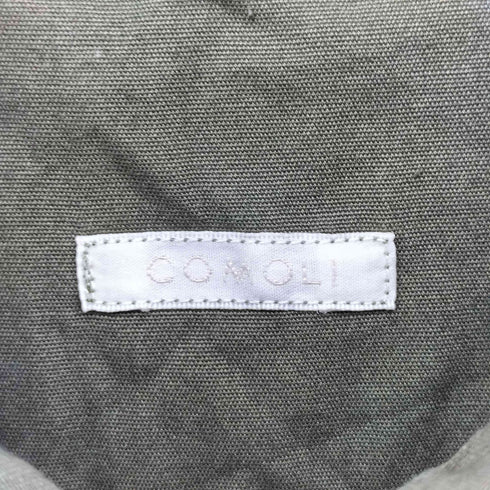 コモリ COMOLI 18AW open collar shirt メンズ JPN:2