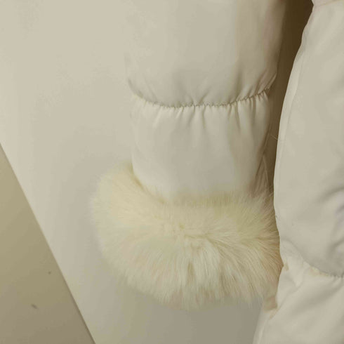 セシルマクビー CECIL McBEE フォックスファーダウンコート レディース JPN:M
