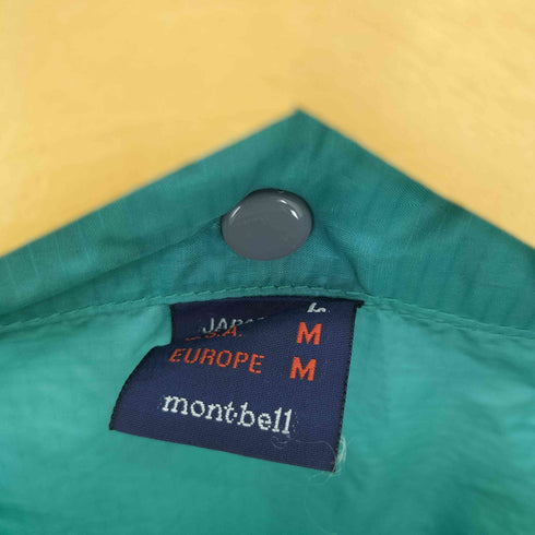 モンベル mont bell 90S フード内臓 リップストップナイロンパーカー メンズ JPN:L