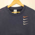 ナイキ NIKE French Terry Swoosh 4 Embroidered Round Neck Sports Pullover メンズ import:L
