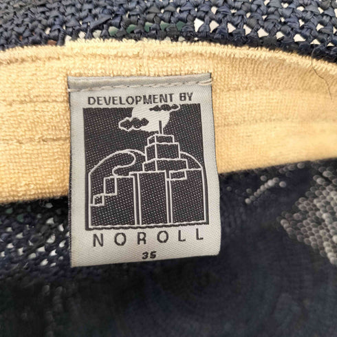 ノーロール NOROLL RAFFIA BUCKET HAT メンズ 35