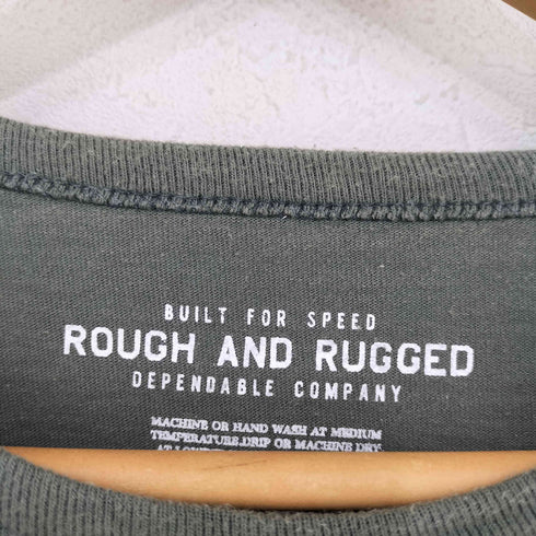 ラフアンドラゲッド ROUGH AND RUGGED フットボールTシャツ メンズ JPN:L
