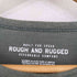 ラフアンドラゲッド ROUGH AND RUGGED フットボールTシャツ メンズ JPN:L