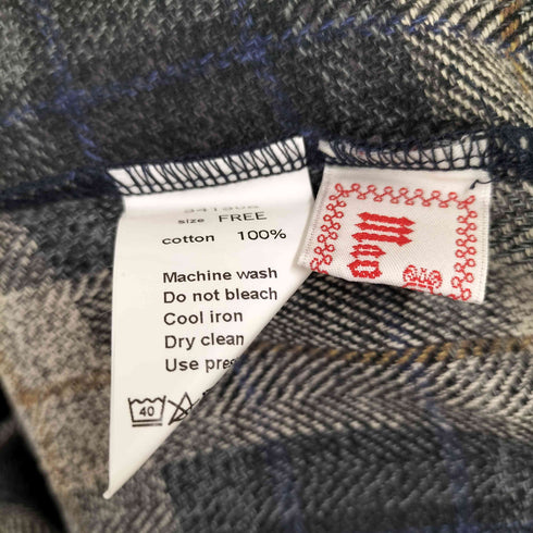 マオメイド mao made 微起毛チェックパンツ レディース FREE