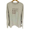 22SS MATURED GOOD SEED MAKKS A GOOD CROP L/S Tシャツ レディース FREE