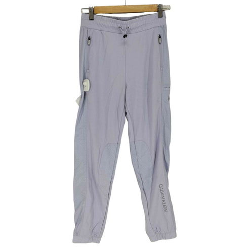 シーケーカルバンクライン ck Calvin Klein サーマルナイロン切替イージーパンツ レディース JPN:S