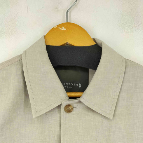 マッキントッシュ ロンドン Mackintosh LONDON リネン混 シャツジャケット メンズ 40
