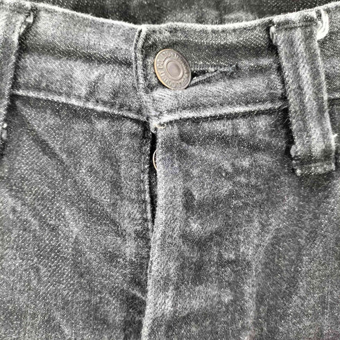 フルカウント FULLCOUNT 1108BK Slim Straight Black Selvedge Denim メンズ 33×34