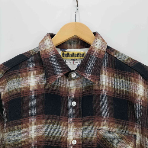 NOBLE MINE TWILL CHECK WORK SHIRT メンズ 38