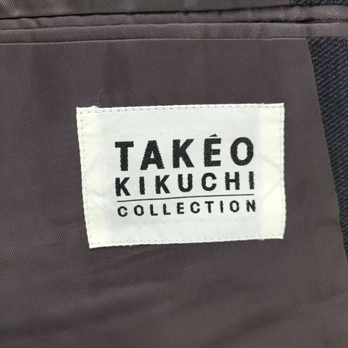 タケオキクチ TAKEO KIKUCHI Collection ストライプ ダブルテーラードジャケット メンズ