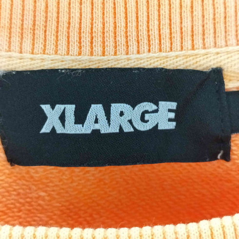 エクストララージ XLARGE EMBROIDERY SQUARE OG PIGMENT CREWNECK SWEAT メンズ JPN:S