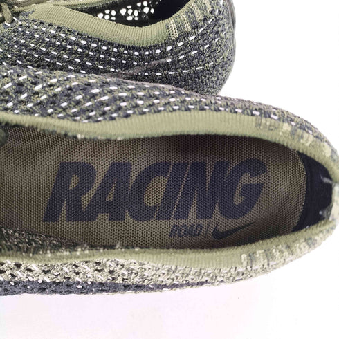 ナイキ NIKE FLYKNIT RACER Rough Green/Black-Neutral Olive-Sequoia メンズ JPN:27.5