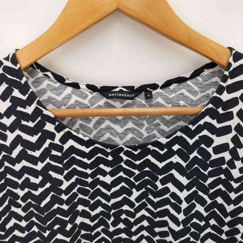 マリメッコ marimekko 総柄L/Sワンピース レディース JPN:M
