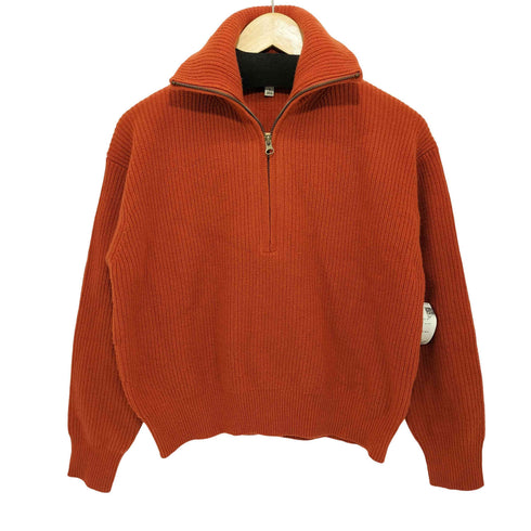 ユニクロシー UNIQLO:C プレミアムラムハーフジップセーター レディース JPN:S