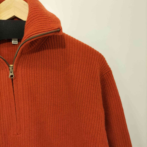 ユニクロシー UNIQLO:C プレミアムラムハーフジップセーター レディース JPN:S