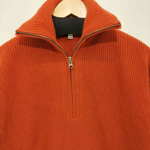 ユニクロシー UNIQLO:C プレミアムラムハーフジップセーター レディース JPN:S