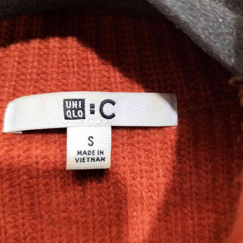 ユニクロシー UNIQLO:C プレミアムラムハーフジップセーター レディース JPN:S