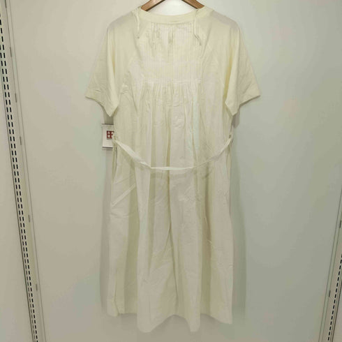 コス COS バックプリーツ コットン切替 フレア S/S ワンピース レディース import:S